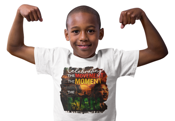 MLK DAY MOVEMENT CELEBRATION KIDS T-SHIRTS