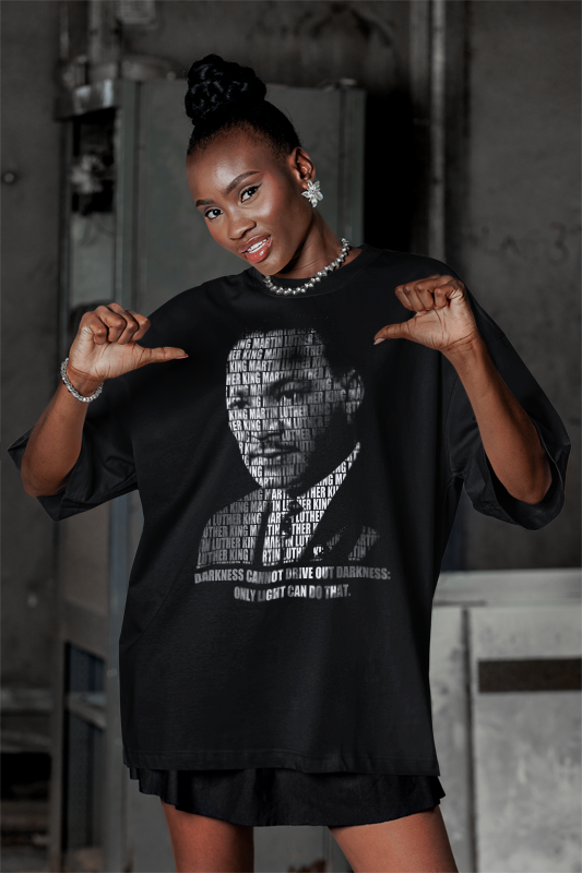 MLK DAY SILHOUETTE  CELEBRATION  T-SHIRTS