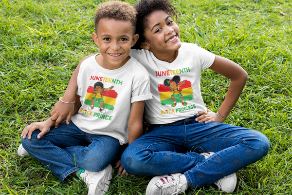 Juneteenth Black Prince Dabbing Shirt