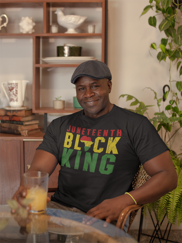 Juneteenth Black King Pride Shirt