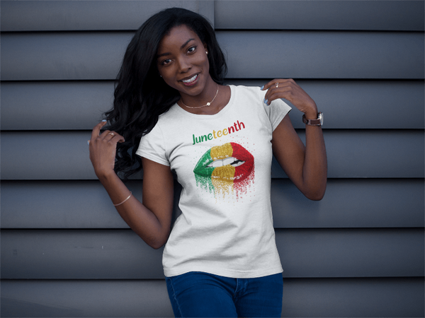 Juneteenth Pan-African Lips T-Shirt