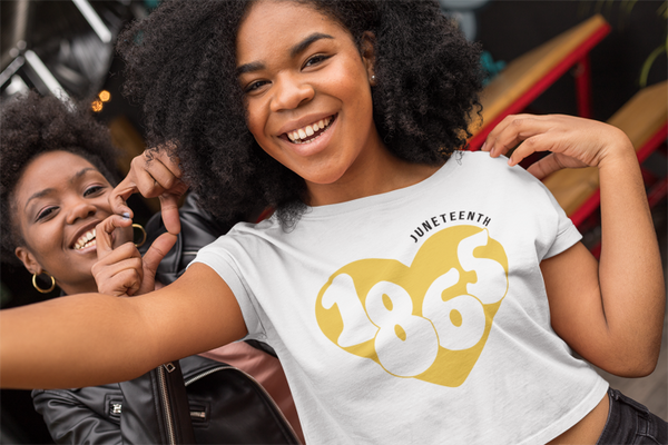 Juneteenth 1865 Heart Love Shirt