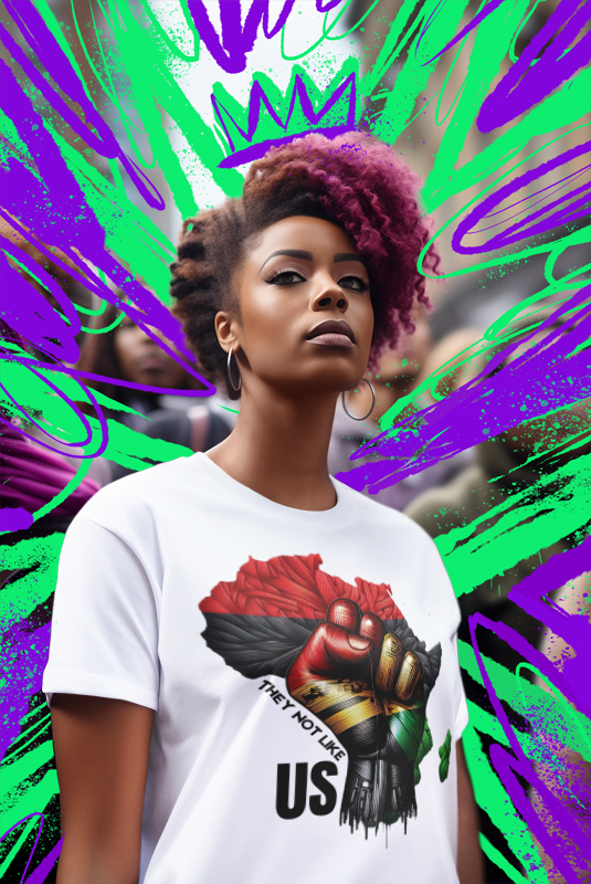 They Not Like Us Unity Fist T-Shirt